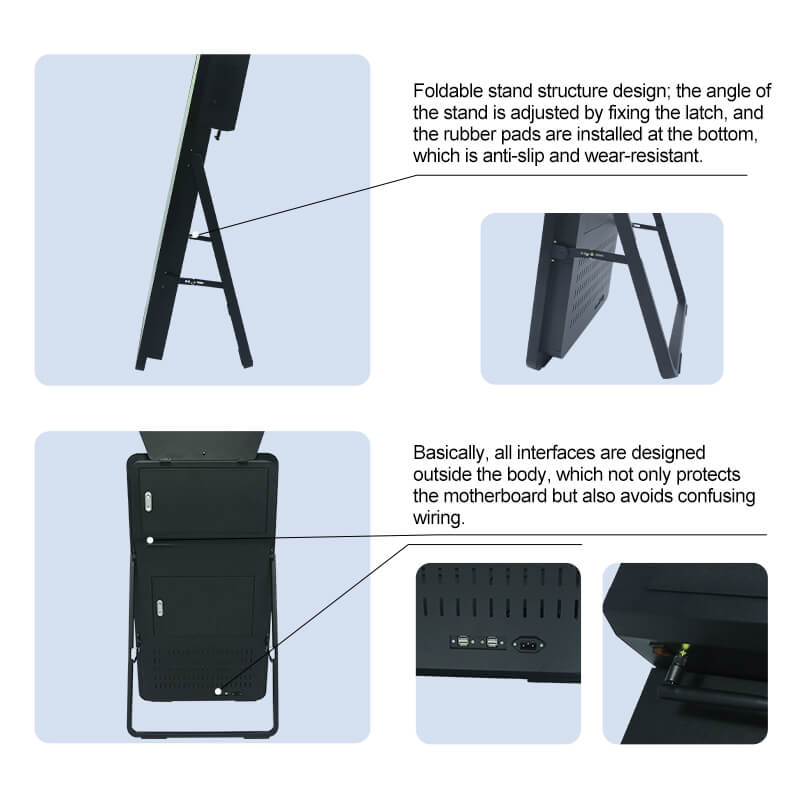 Model 430M: Full Mirror Flash Photo Booth Machine with 43 Inches Touch  Screen