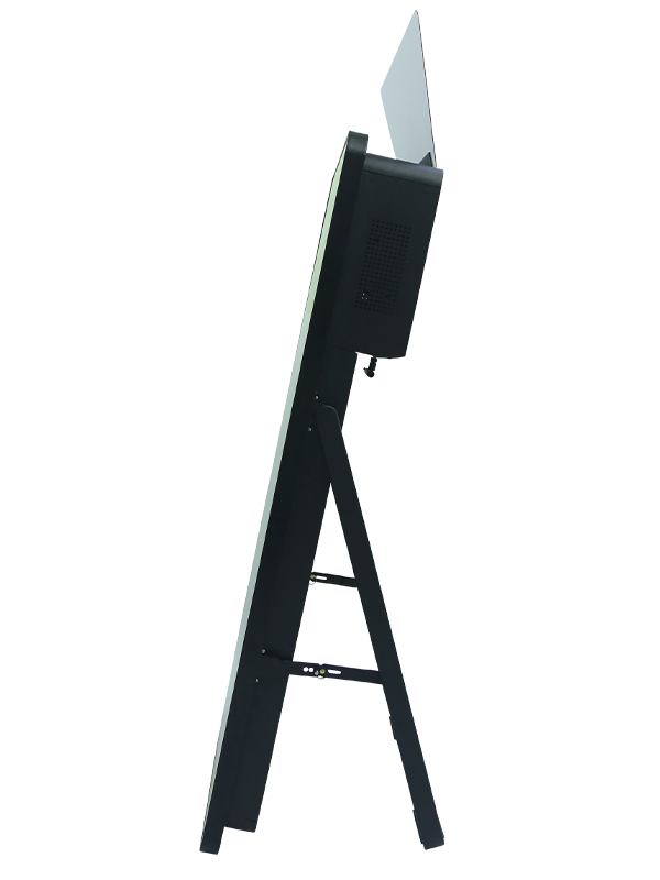 Model 430M: Full Mirror Flash Photo Booth Machine with 43 Inches Touch  Screen