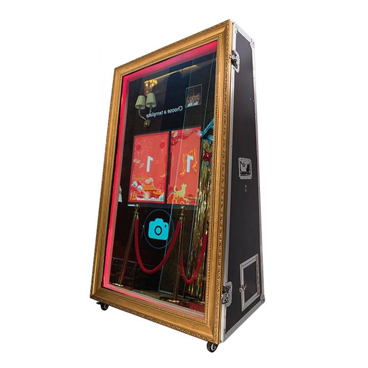 Model 550&650: 2-in-1 Traditional Magic Selfir Mirror Photo Booth Machine