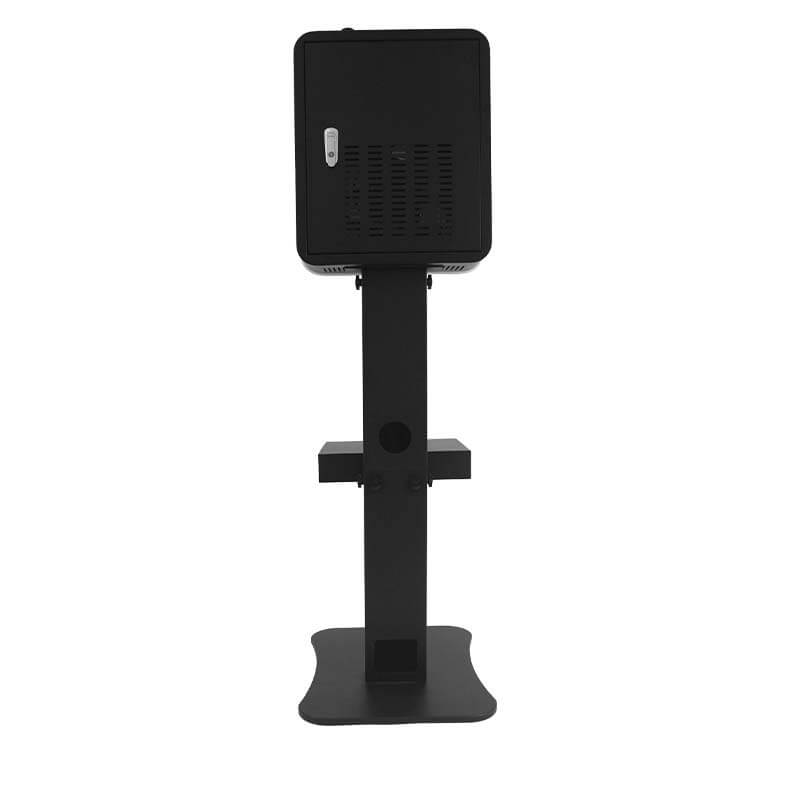 Model 156-Gen2: Black Metal Portable DSLR Photo Booth Shell with 15.6 Inches Touch  Screen