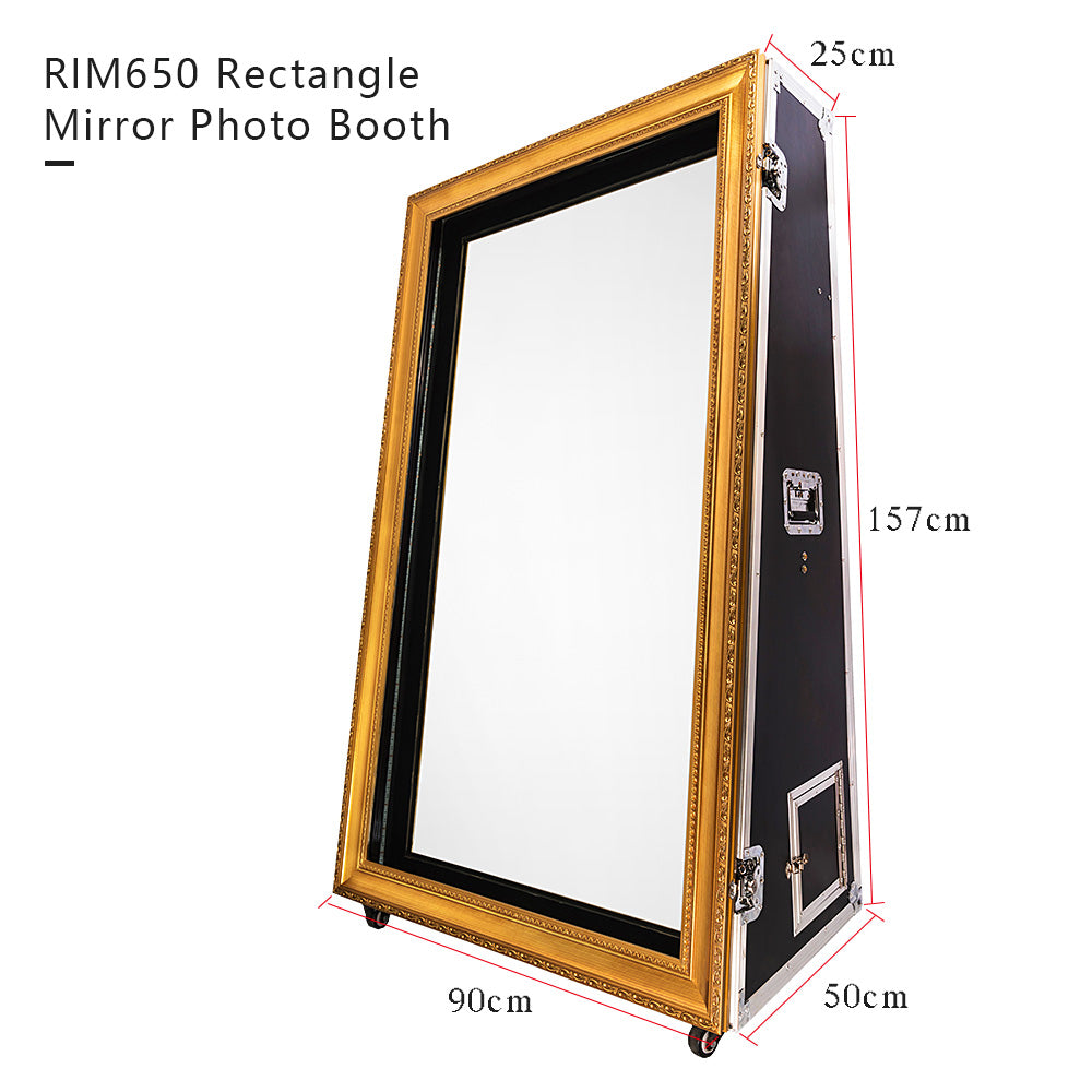 Model 550&650: 2-in-1 Traditional Magic Selfir Mirror Photo Booth Machine