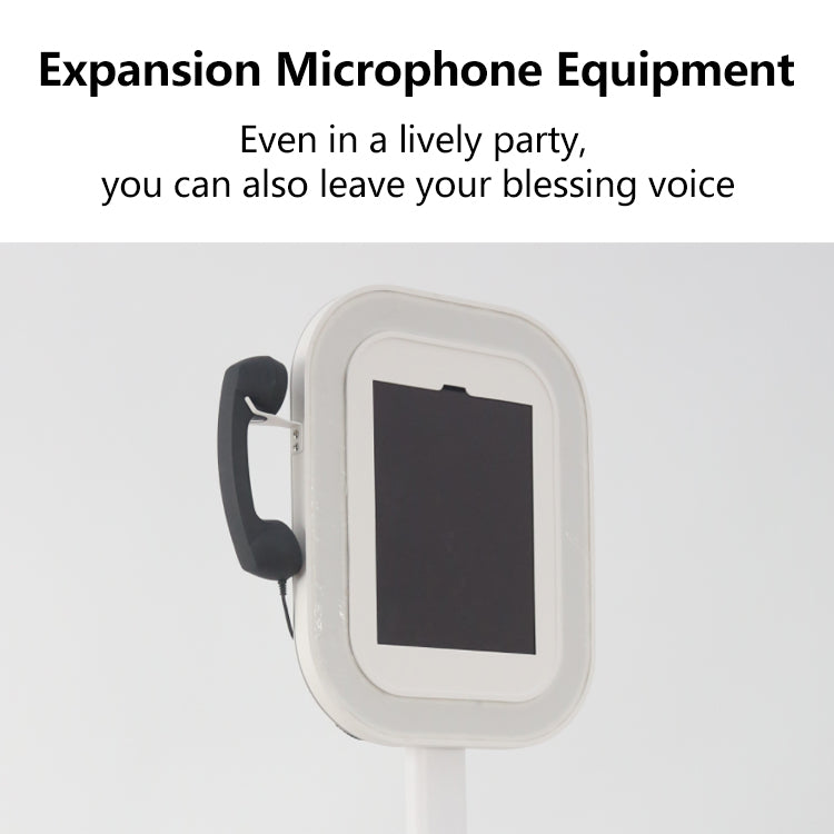 Model 129G: Video Guestbook Phone & iPad Photo Booth Shell for iPad 12.9"