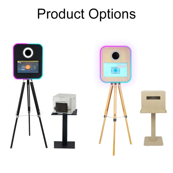 RCM156T Portable Selfie Photo Booth with Bamboo Tripod - Image 3